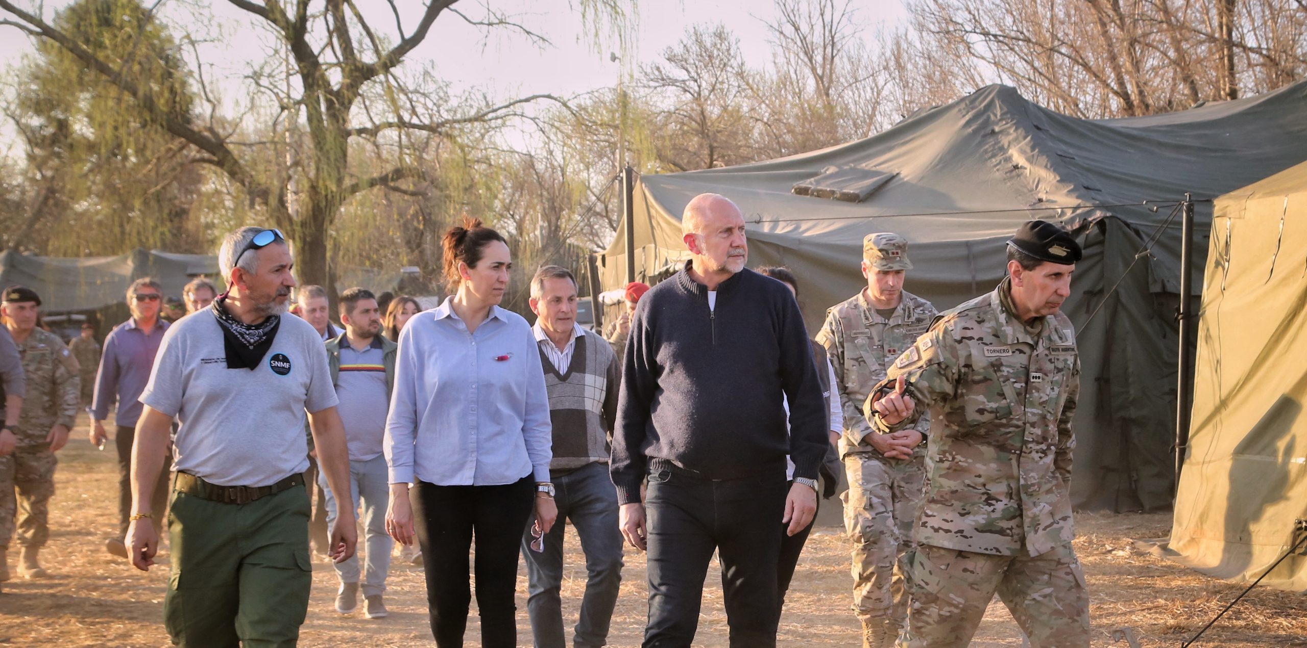 INCENDIOS: POR PEDIDO DEL GOBERNADOR PEROTTI VUELVE EL EJÉRCITO ARGENTINO AL COMANDO DE ALVEAR