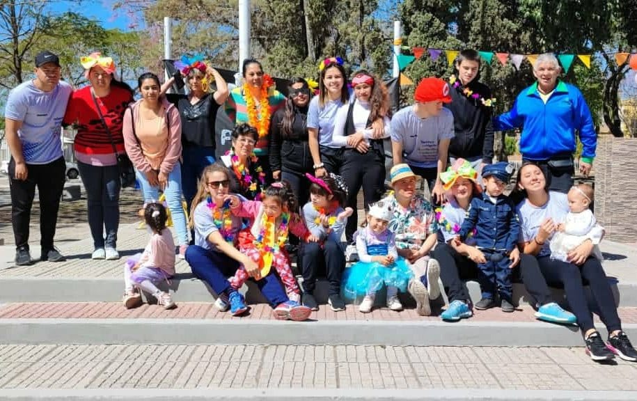 VILLA OCAMPO: EL PROGRAMA “YO TAMBIÉN PUEDO” RECIBIÓ LA PRIMAVERA EN LA REMODELADA “PLAZA BELGRANO”