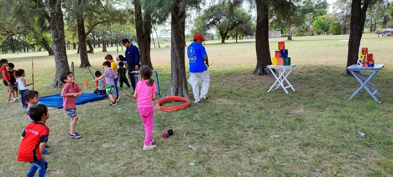 EN VILLA ADELA SE REALIZÓ LA 5º JORNADA RECREATIVA Y DEPORTIVA INCLUSIVA