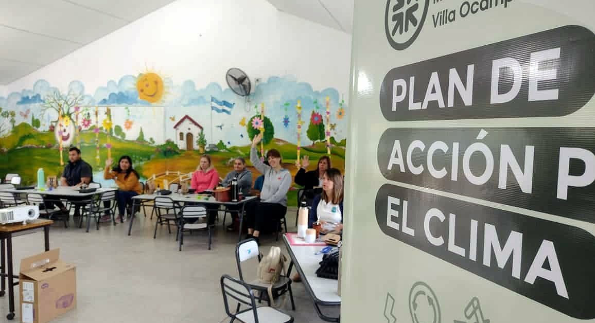 VILLA OCAMPO: DIVERSAS ACTIVIDADES RELACIONADAS CON EL PLAN DE ACCIÓN POR EL CLIMA