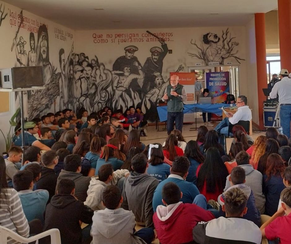 VILLA GUILLERMINA: Se realizó una charla sobre “La importancia de construir una sociedad donante” a cargo del director de CUDAIO