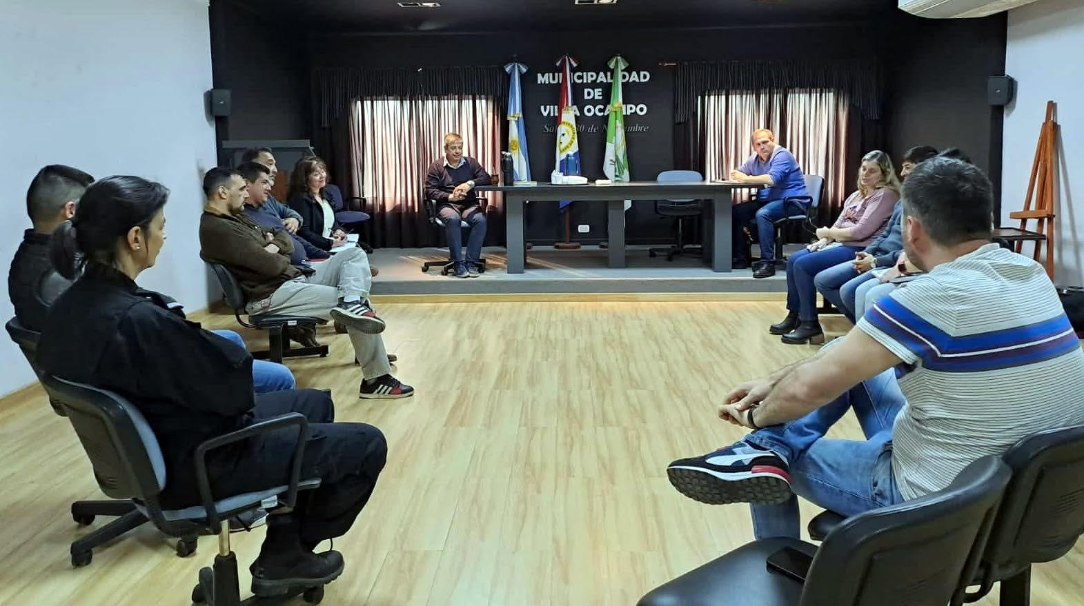 VILLA OCAMPO: REUNIÓN PARA COORDINAR ACCIONES POR LA SEMANA DE LOS ESTUDIANTES