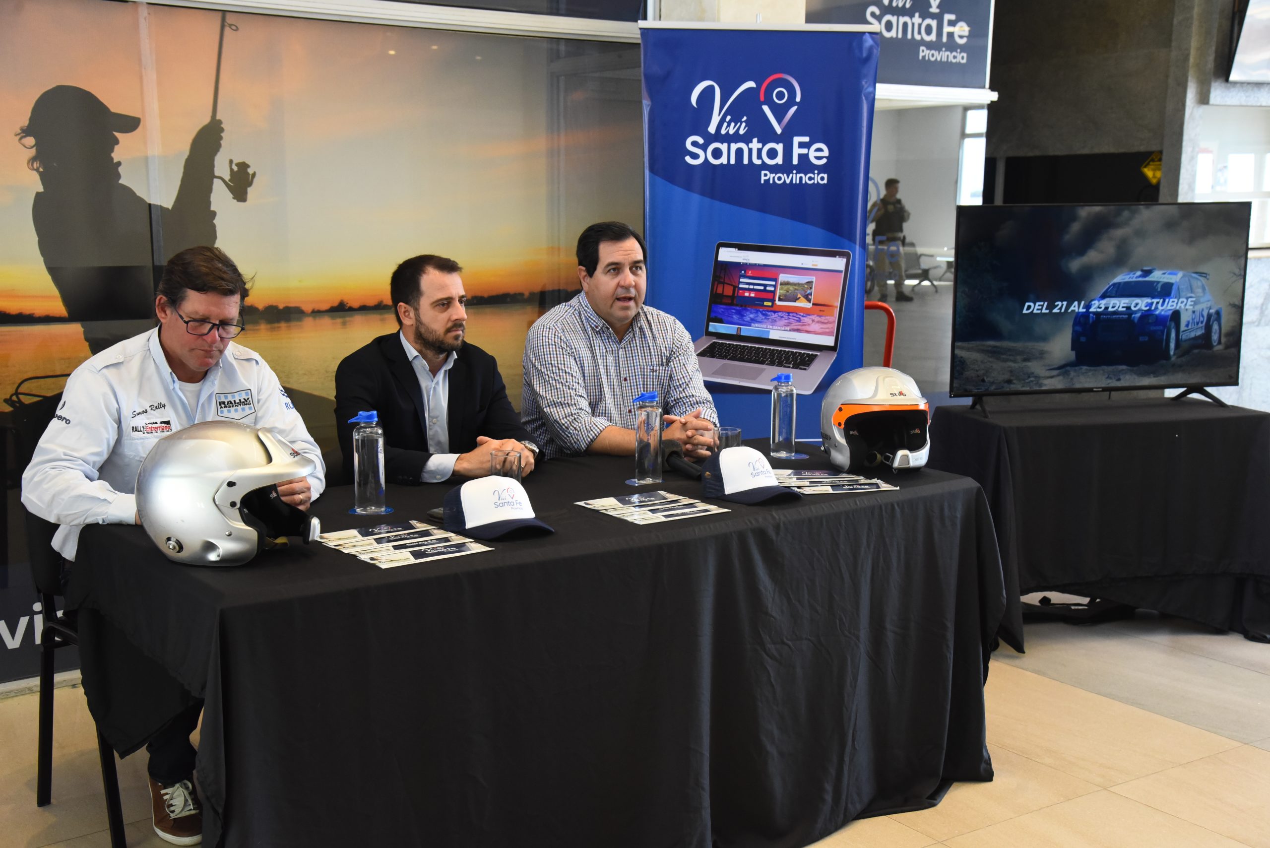 LA PROVINCIA ACOMPAÑÓ LA PRESENTACIÓN DEL RALLY DEL JAAUKANIGÁS EN ROSARIO