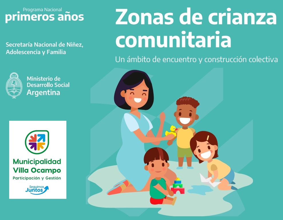 SE INAUGURA EN VILLA OCAMPO UNA ZONA DE CRIANZA COMUNITARIA (ZCC)