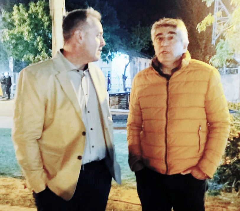 EL DIPUTADO BASTIA VISITÓ LA LOCALIDAD DE CAYASTÁ