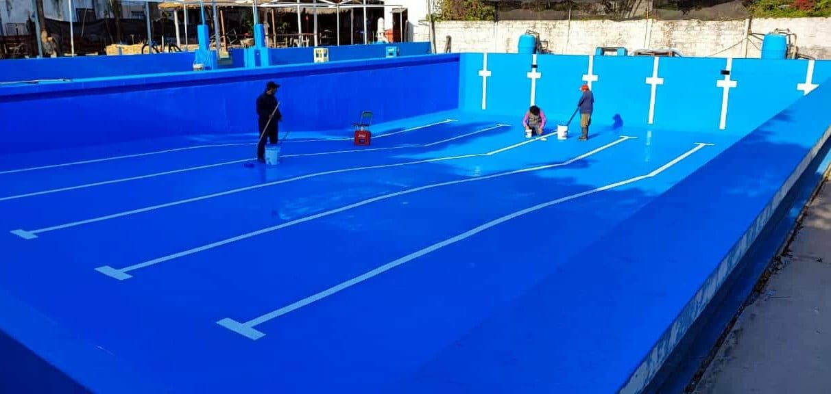 SE ACONDICIONA EL NATATORIO DEL JOCKEY CLUB PARA LA TEMPORADA 22/23