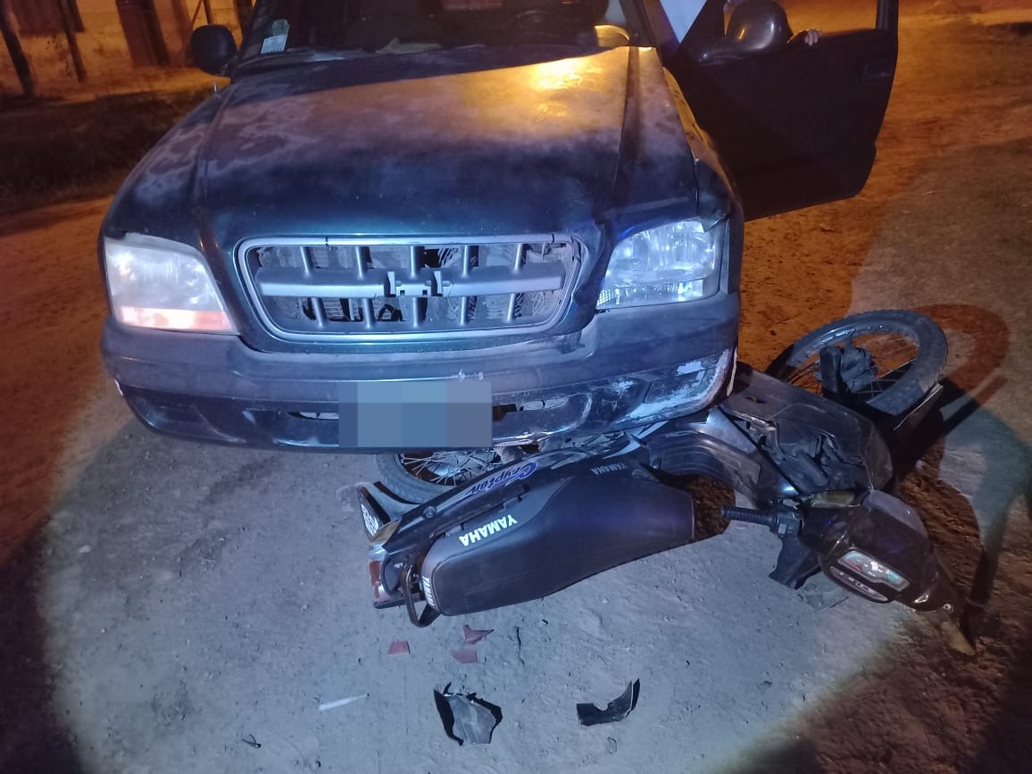 VILLA OCAMPO: ACCIDENTE DE TRANSITO CON LESIONES GRAVES