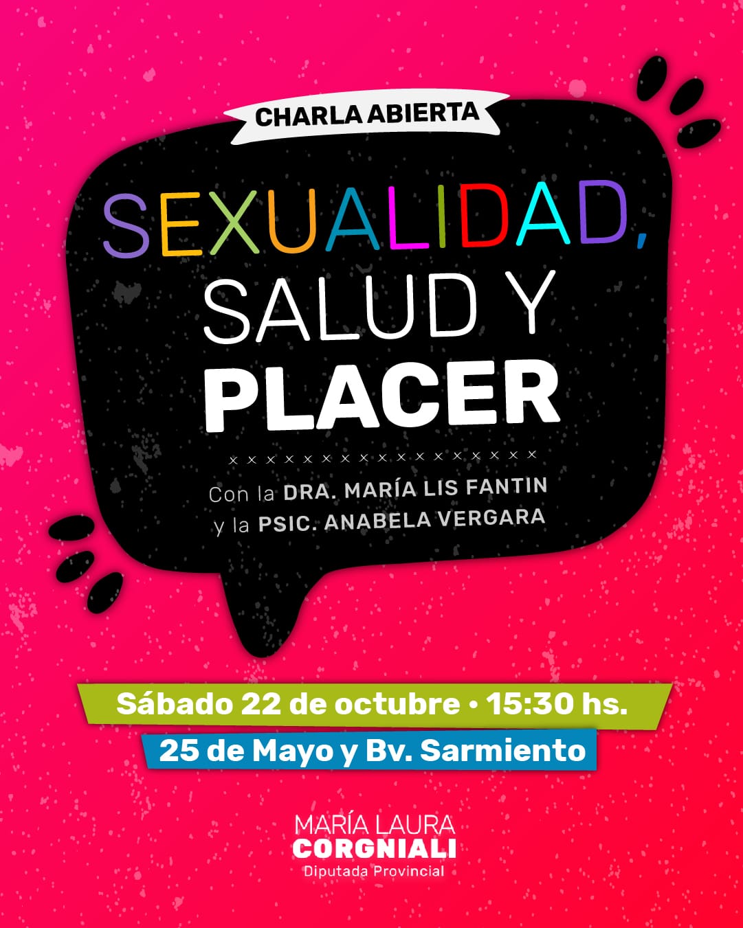 Charla abierta con profesionales sobre salud y sexualidad