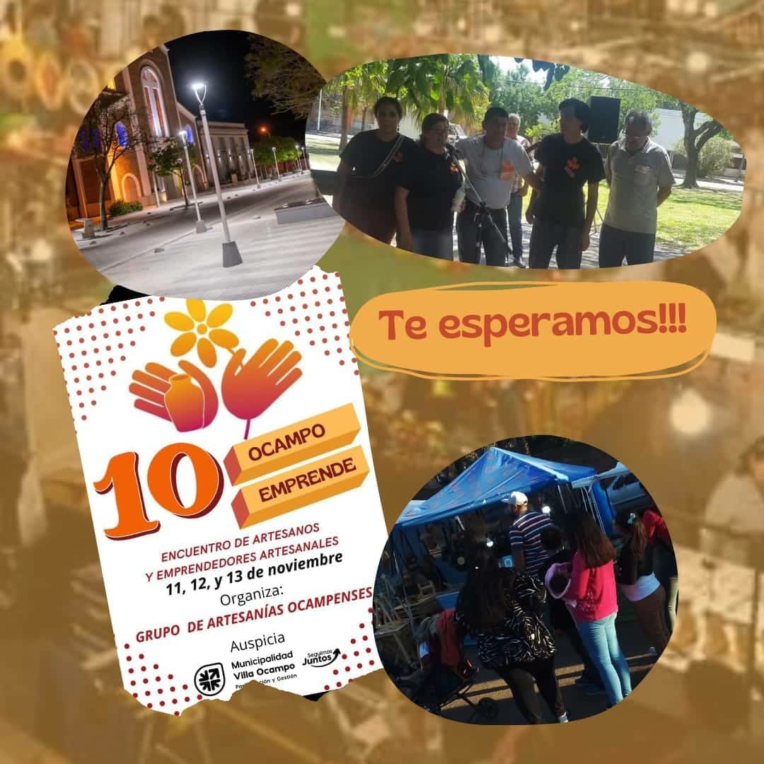 11, 12 Y 13 DE NOVIEMBRE: “10º OCAMPO EMPRENDE”