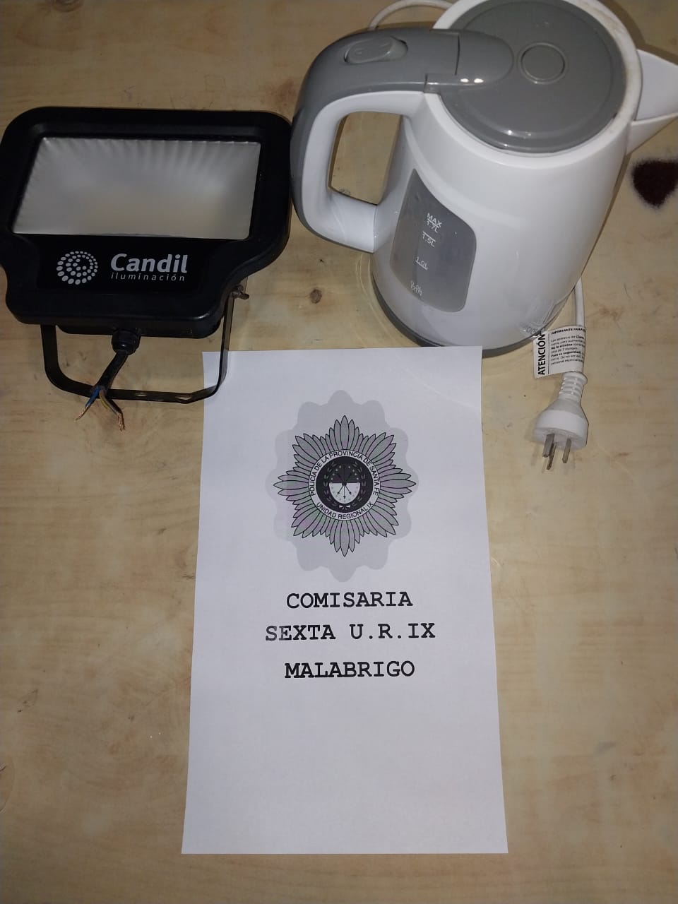 MALABRIGO: ROBO A UNA FINCA 