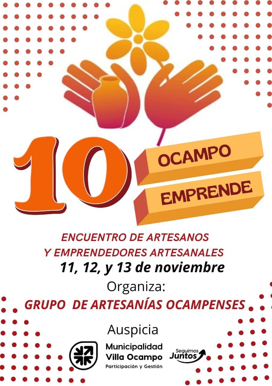 SE PRESENTA HOY LA 10º EDICIÓN DEL “OCAMPO EMPRENDE”