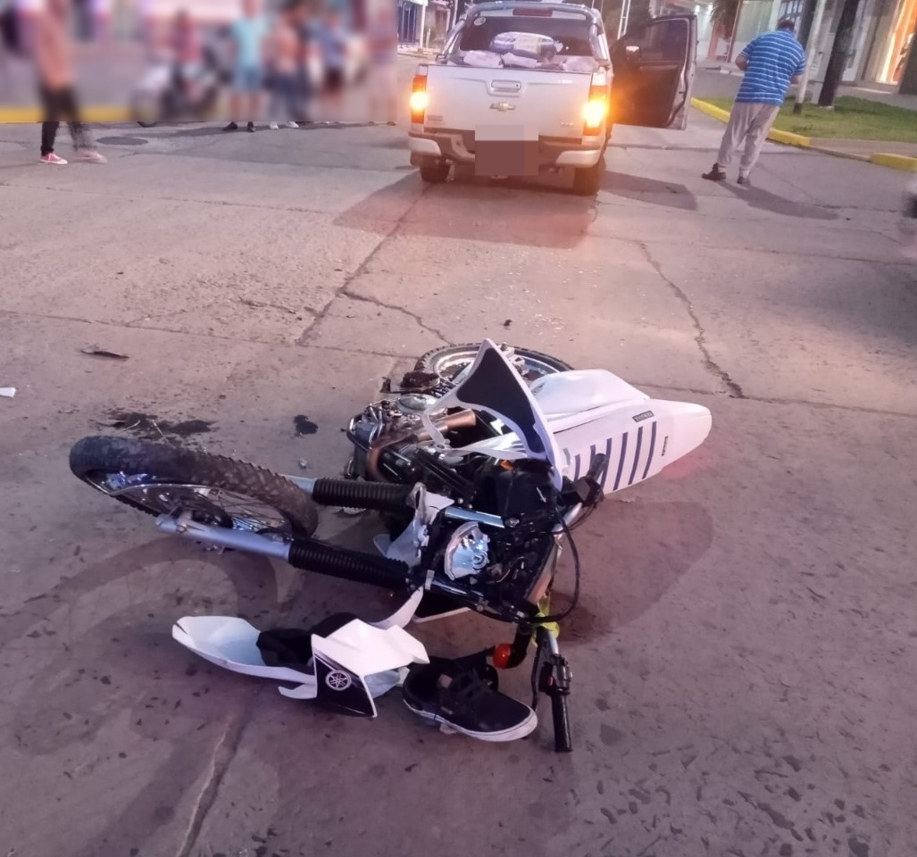VILLA OCAMPO: ACCIDENTE DE TRANSITO