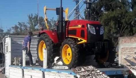 VILLA OCAMPO: NUEVO TRACTOR MUNICIPAL