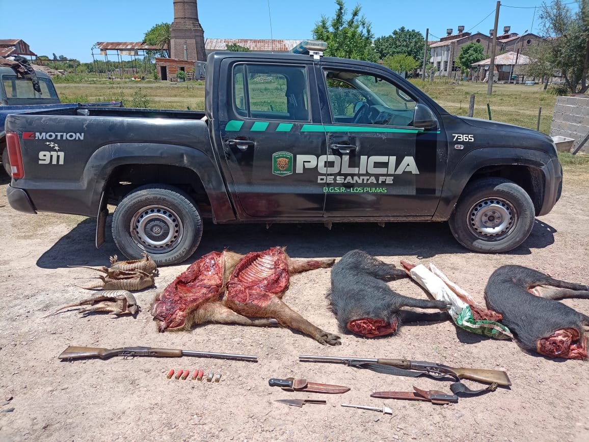 PARTE DE PRENSA: DIRECCION GENERAL DE SEGURIDAD RURAL “LOS PUMAS”