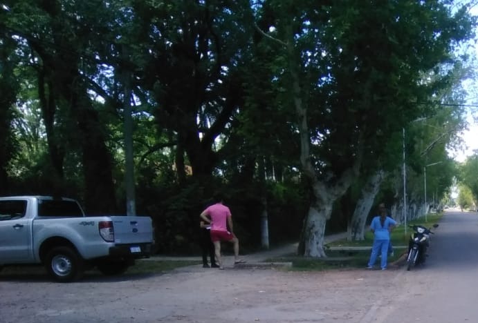 VILLA ANA: ACCIDENTE DE TRANSITO