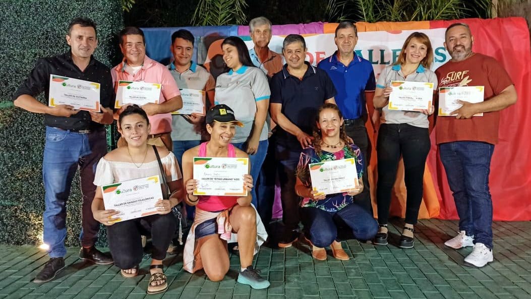 VILLA OCAMPO: CIERRE DEL CICLO 2022 DE LOS TALLERES DE LA CASA DE LA CULTURA