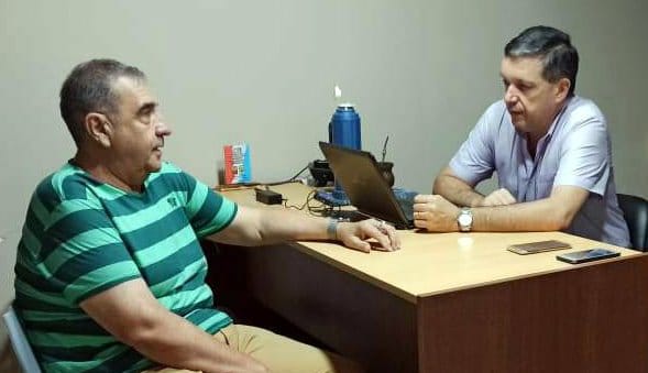 REUNIÓN CON EL SUBDIRECTOR PROVINCIAL DE BIBLIOTECAS POPULARES