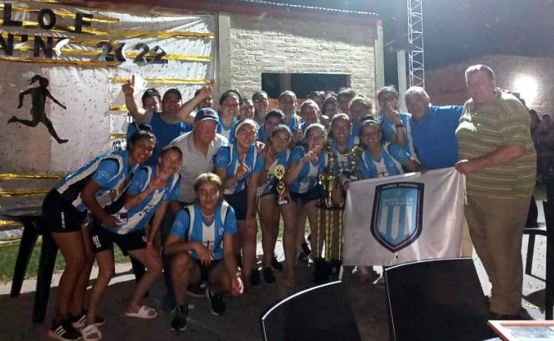 PREMIACIÓN DEL TORNEO DE FÚTBOL FEMENINO DE LA LIGA OCAMPENSE DE FÚTBOL