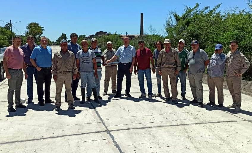 SE INAUGURARON DOS NUEVAS CUADRAS PAVIMENTADAS DE LA AV. INDEPENDENCIA NACIONAL