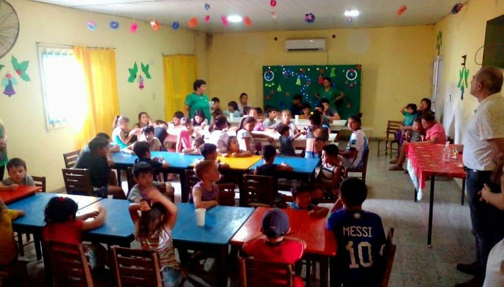 ENTREGA DE REGALOS A LOS NIÑOS QUE CONCURREN AL CENTRO DE ACCIÓN FAMILIAR “JUAN PABLO II”