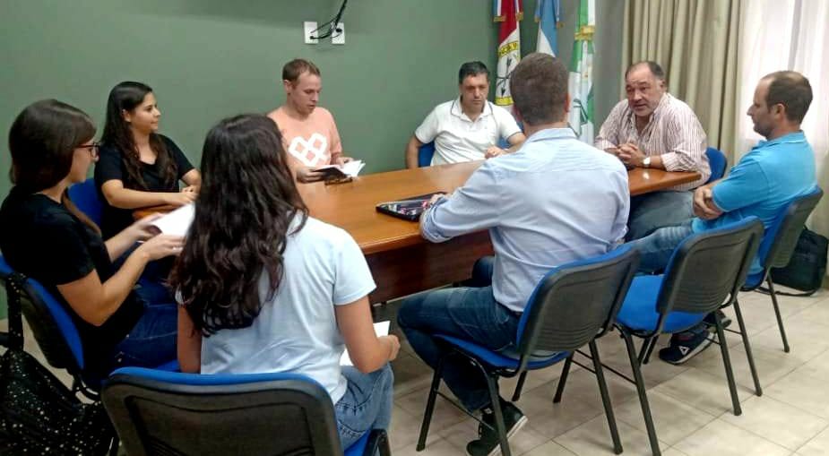 VILLA OCAMPO : SE RECIBIÓ AL EQUIPO TÉCNICO DEL PROGRAMA “PLANIFICAR SANTA FE”