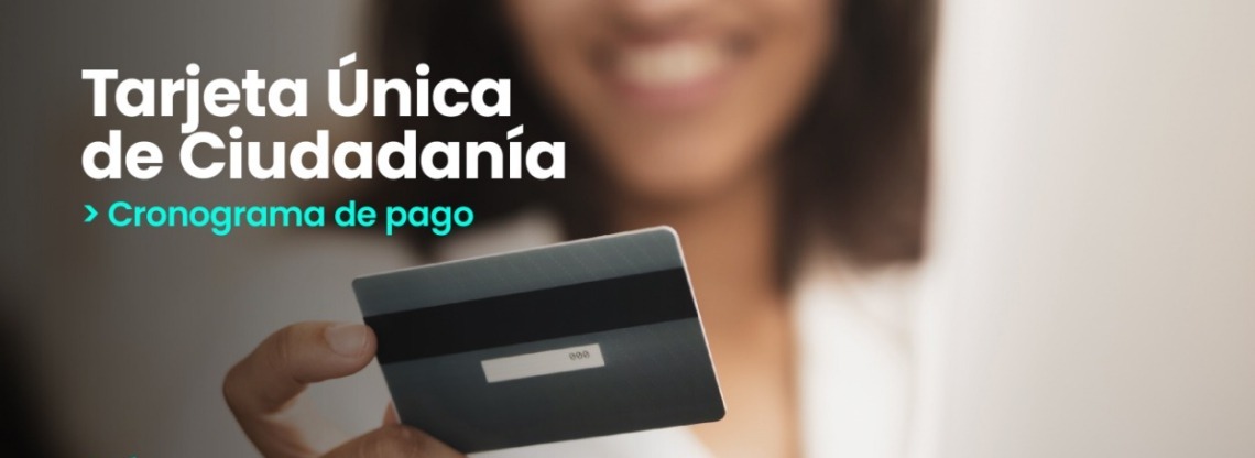 LA PROVINCIA ACREDITARÁ EL VIERNES LOS FONDOS DE LA TARJETA ÚNICA DE CIUDADANÍA