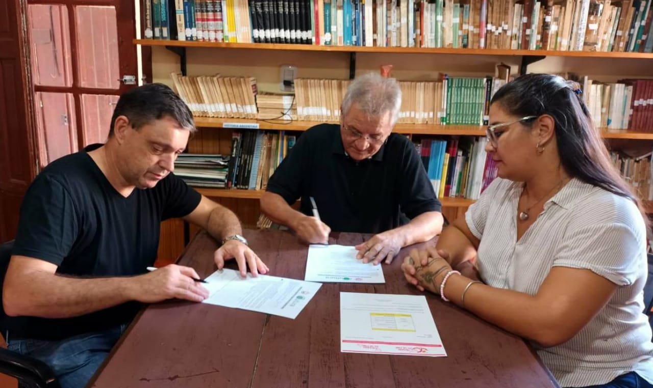 VILLA OCAMPO: SE FIRMÓ UN NUEVO CONVENIO DEL PROGRAMA FINE