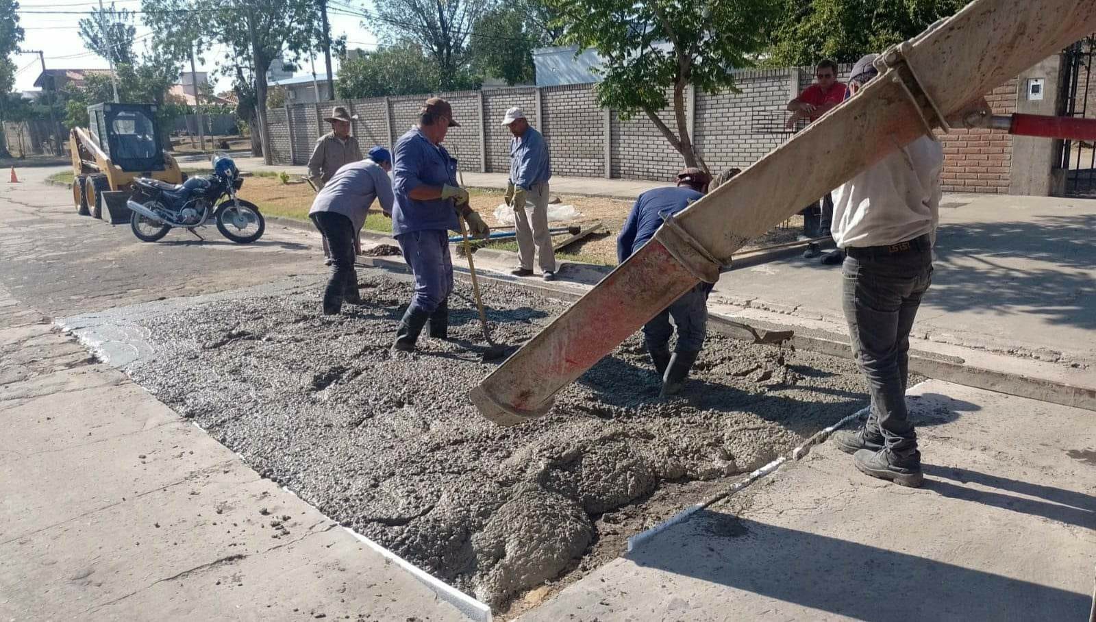 VILLA OCAMPO: CONTINÚA EL PLAN INTEGRAL DE BACHEO