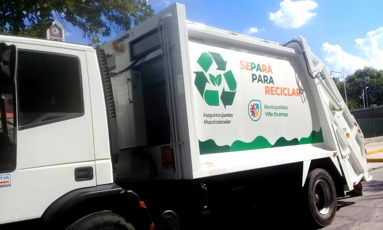 VILLA OCAMPO: NUEVO CAMIÓN COMPACTADOR