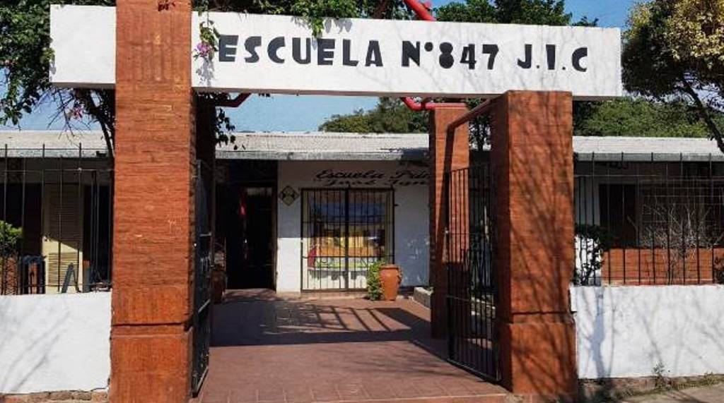 Grave accidente en la Escuela 847 de Las Toscas