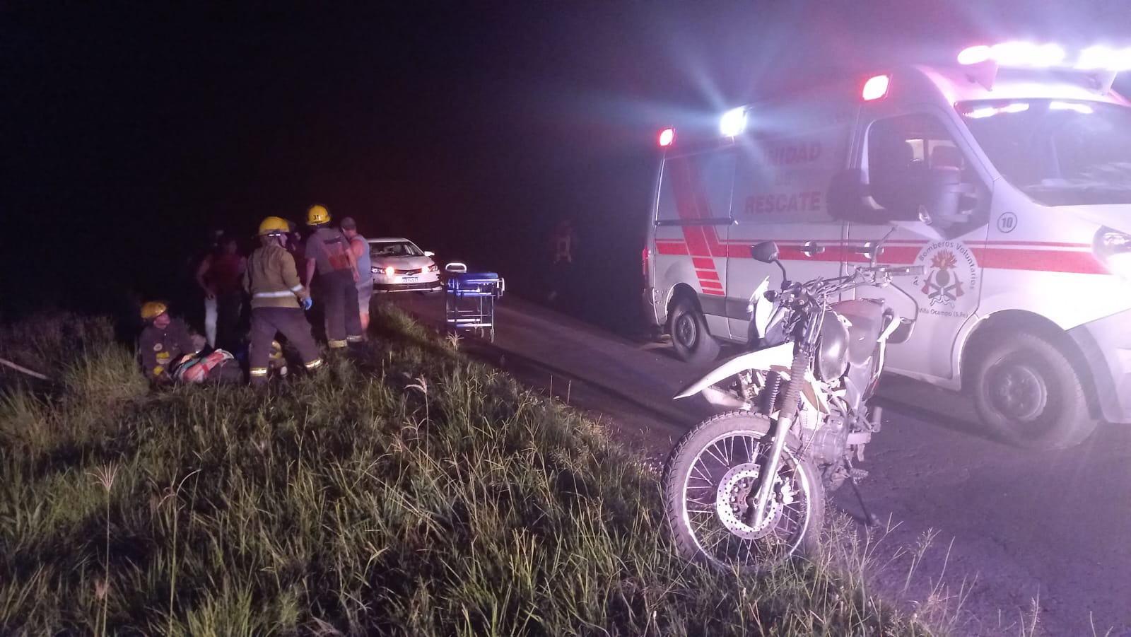 VILLA OCAMPO: ACCIDENTE DE TRANSITO