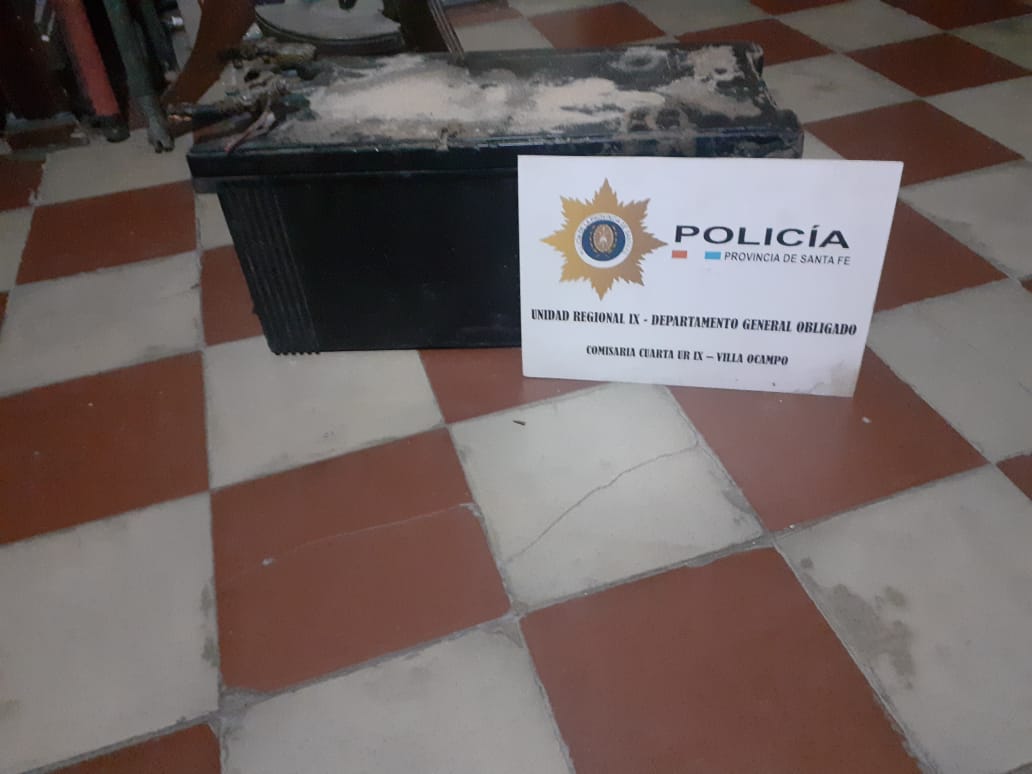VILLA OCAMPO: HURTO