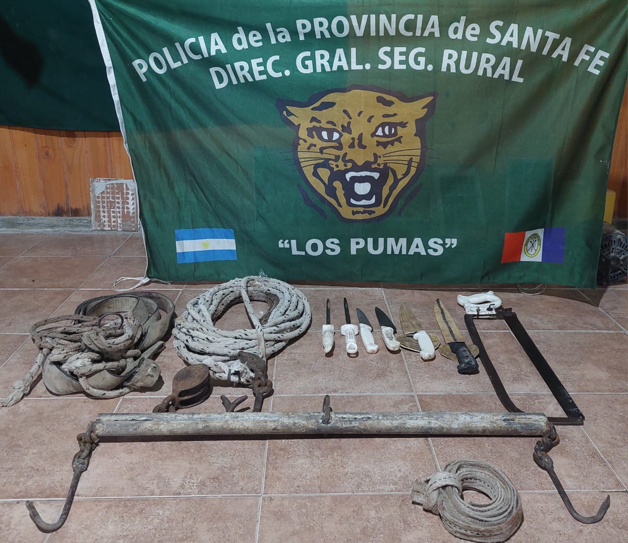 PARTE DE PRENSA: DIRECCION GENERAL DE SEGURIDAD RURAL “LOS PUMAS”