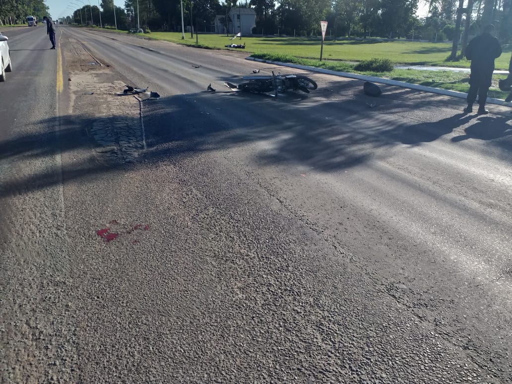 VILLA OCAMPO: ACCIDENTE DE TRANSITO