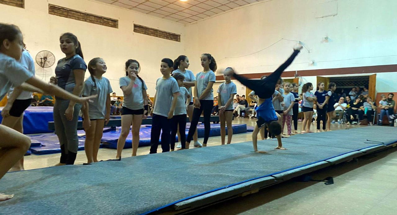 DEMOSTRACIÓN DE GIMNASIA ARTÍSTICA Y DEPORTIVA