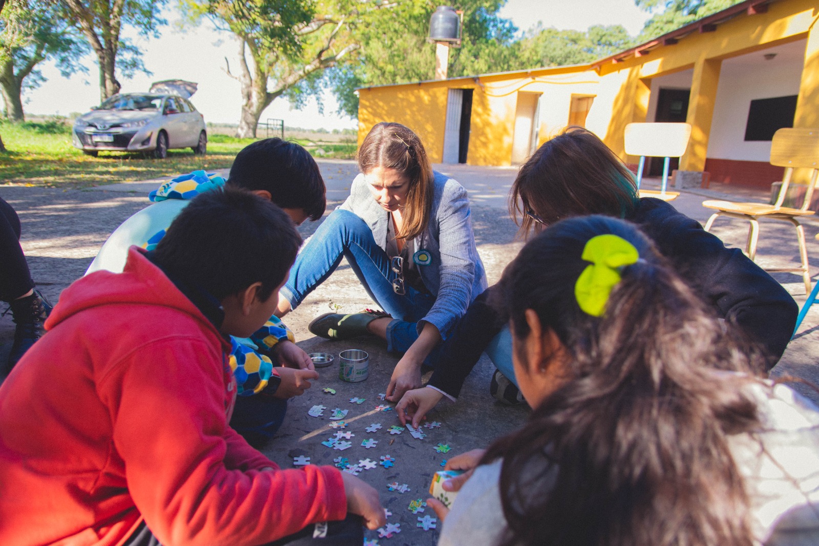 La Diputada Maria Laura Corgniali visitó junto a su equipo el CER N° 624 Ocampo Norte