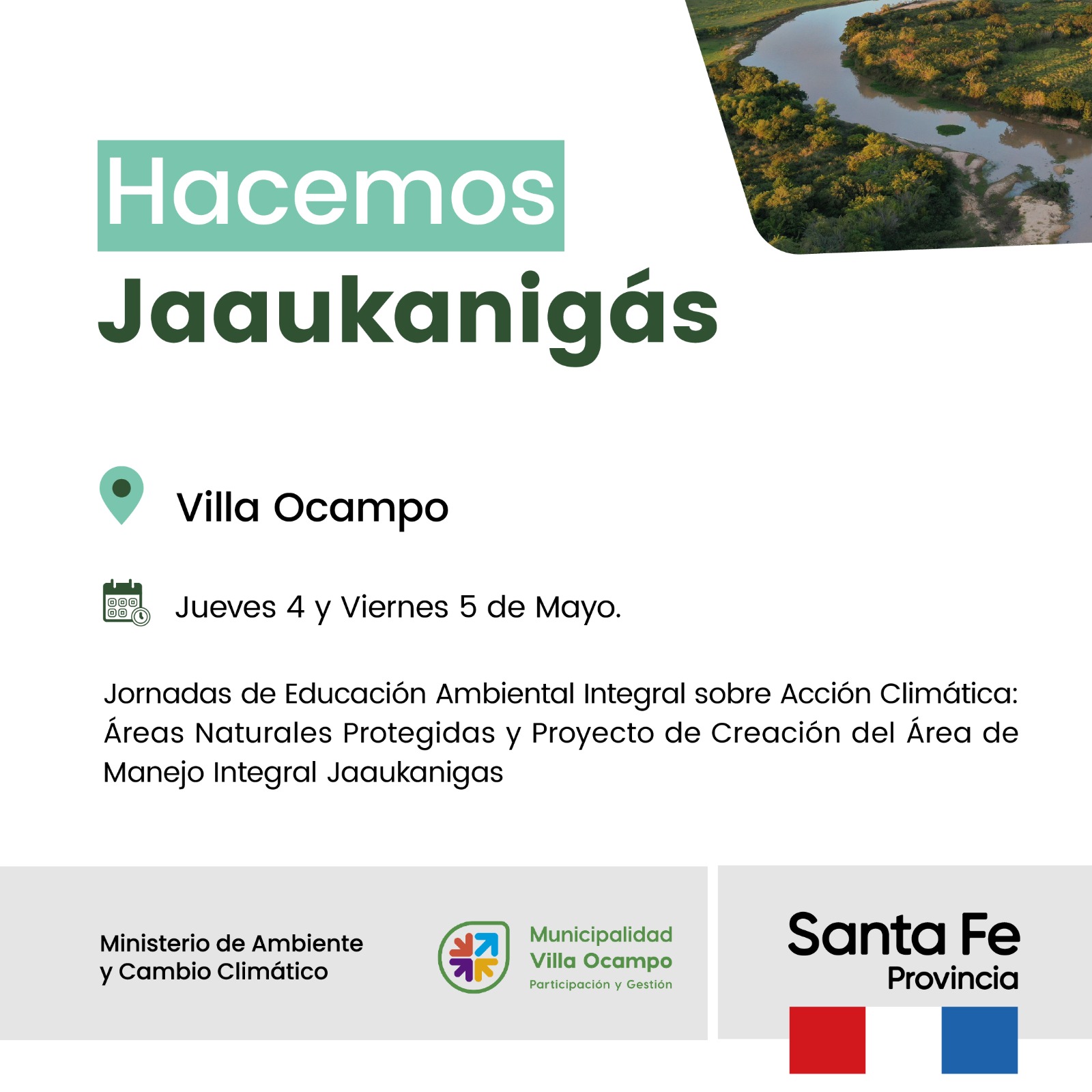 TALLERES DIDÁCTICOS “HACEMOS JAAUKANIGÁS”