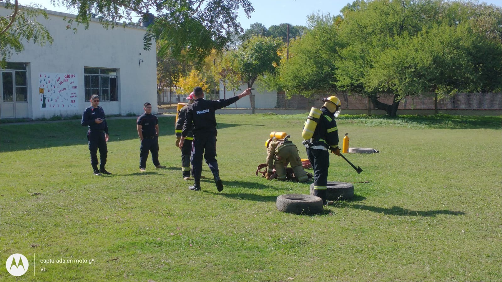 BOMBEROS VOLUNTARIOS DE VILLA OCAMPO PARTICIPARON DE UN CURSADO EN ALEJANDRA SANTA FE