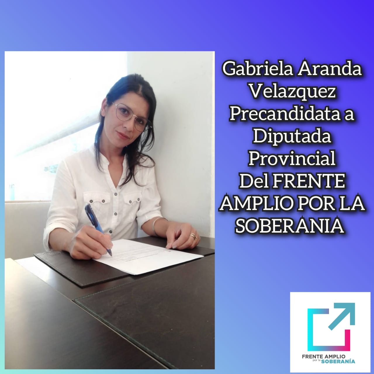 VILLA OCAMPO: Gabriela Aranda Velazquez, Coordinadora de Mumalá, integrante de Libres del Sur en Villa Ocampo Será Precandidata a diputada provincial.