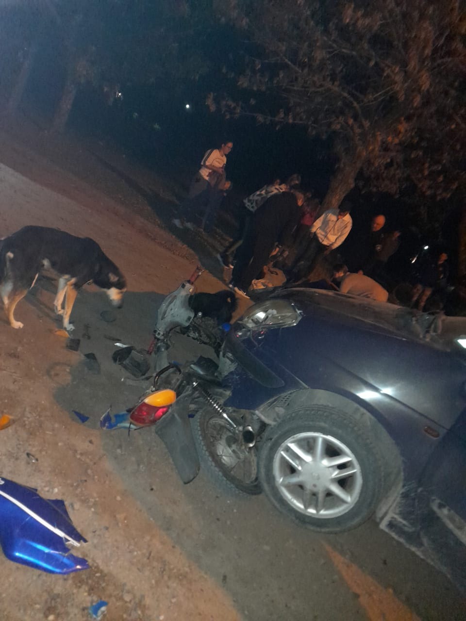 LAS GARZAS: LESIONES CULPOSAS EN ACCIDENTE DE TRANSITO.