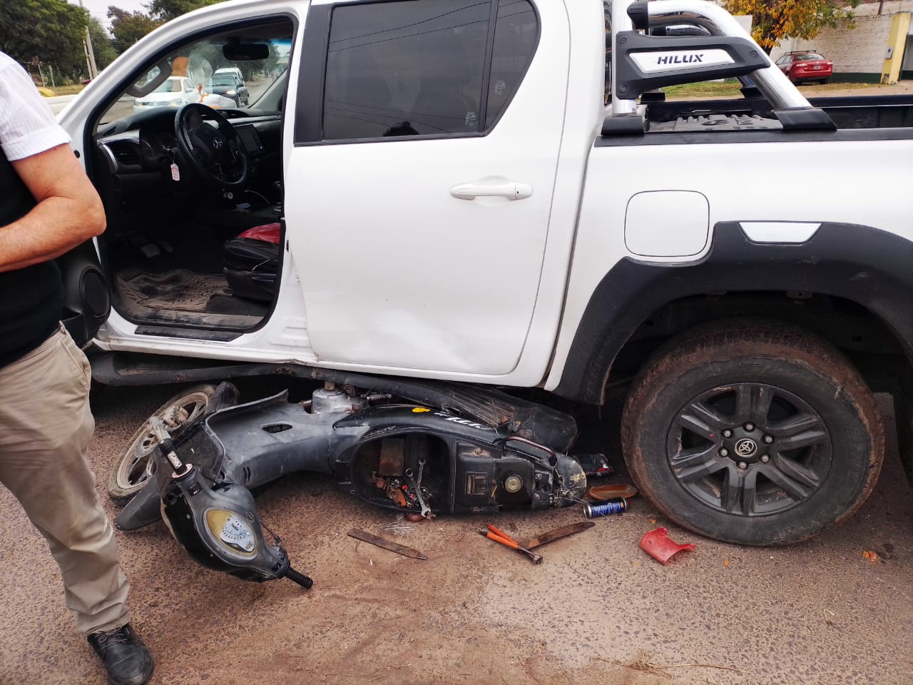 RECONQUISTA: ACCIDENTE DE TRÁNSITO