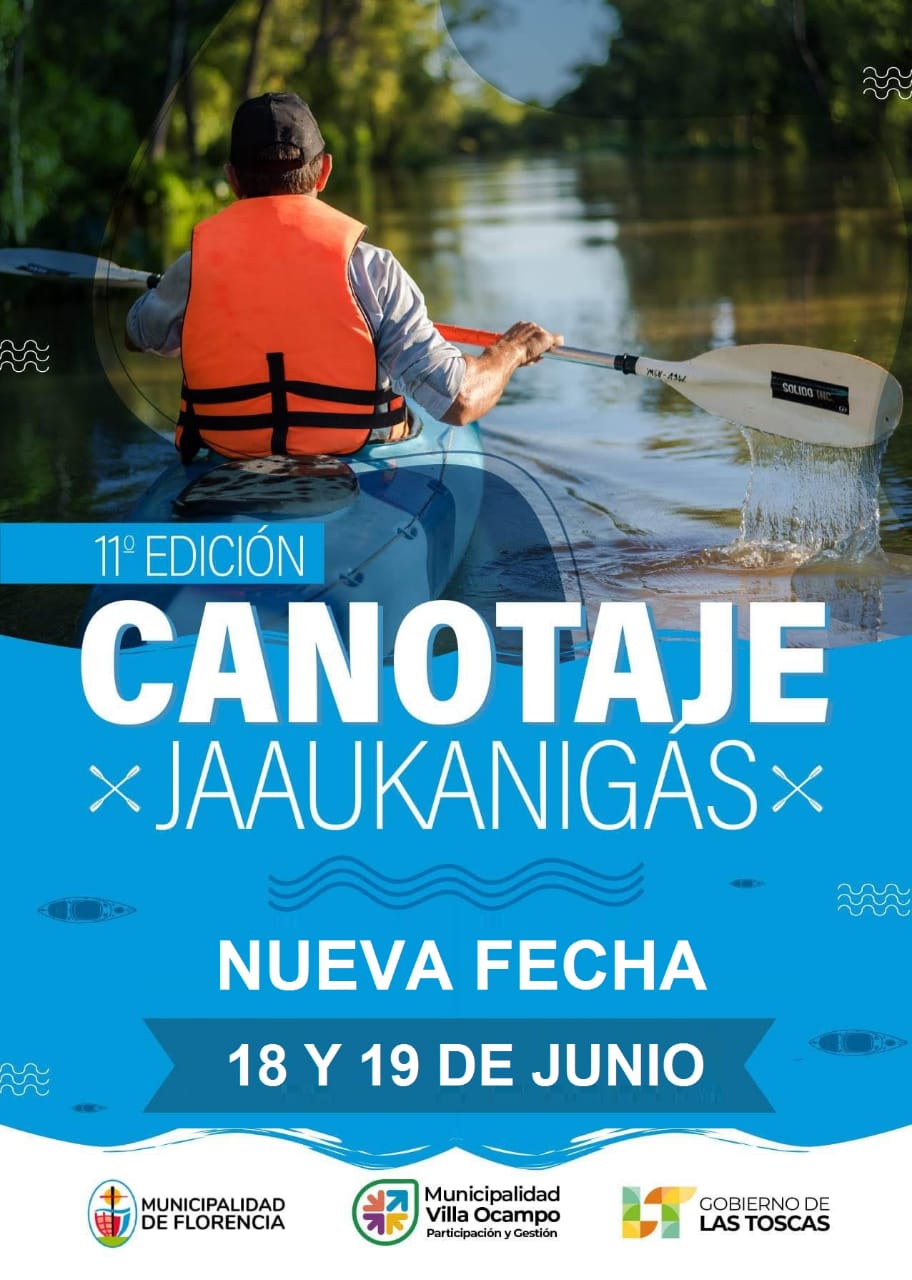 SE POSTERGA EL 11º CANOTAJE DEL JAAUKANIGÁS