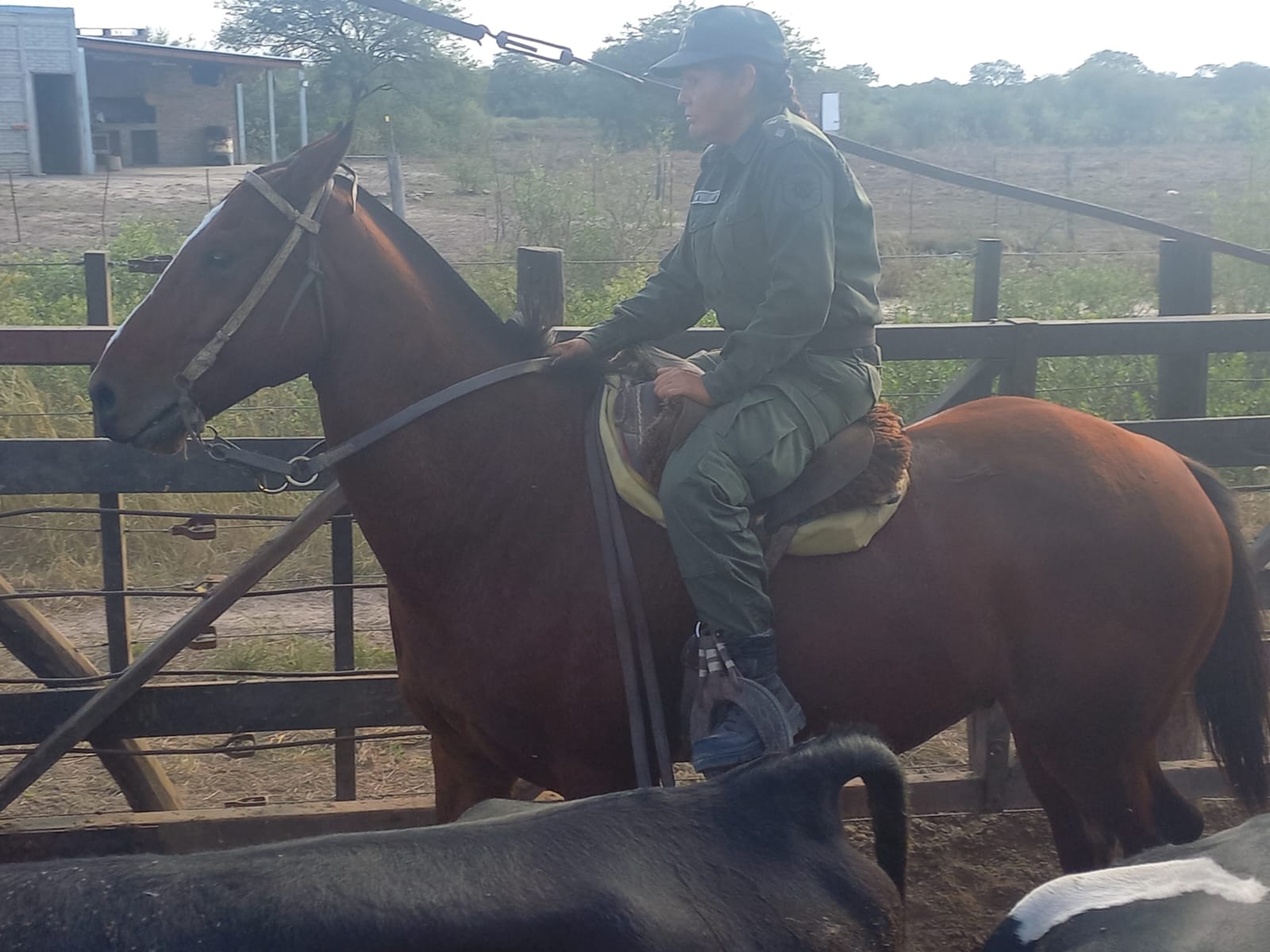 Una mujer de la Localidad de Tostado quedara en la historia en la Guardia Rural “Los Pumas”