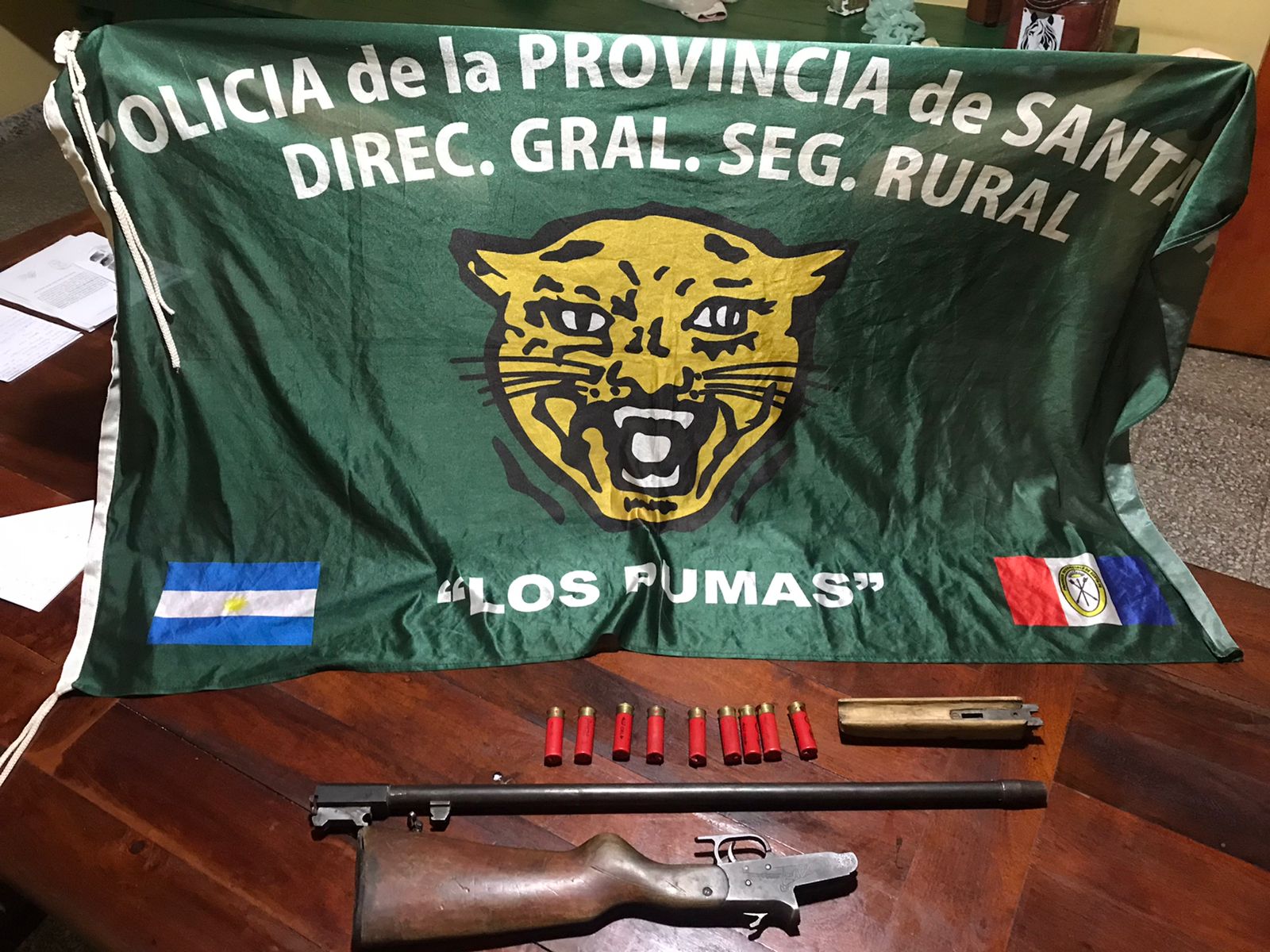 PARTE DE PRENSA: DIRECCION GENERAL DE SEGURIDAD RURAL “LOS PUMAS”