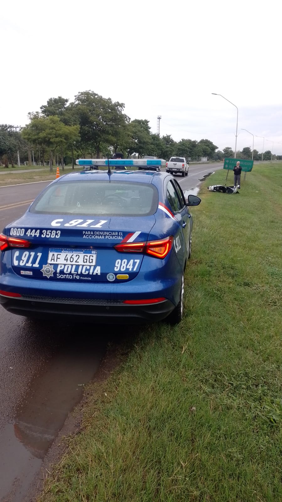 LAS TOSCAS: ACCIDENTE DE TRÁNSITO