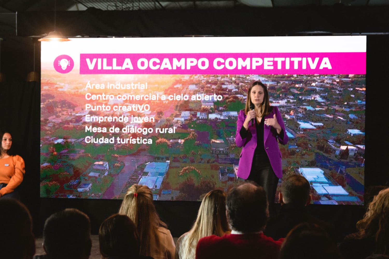 Se presentó la lista Somos Villa Ocampo y las propuestas de María Laura Corgniali