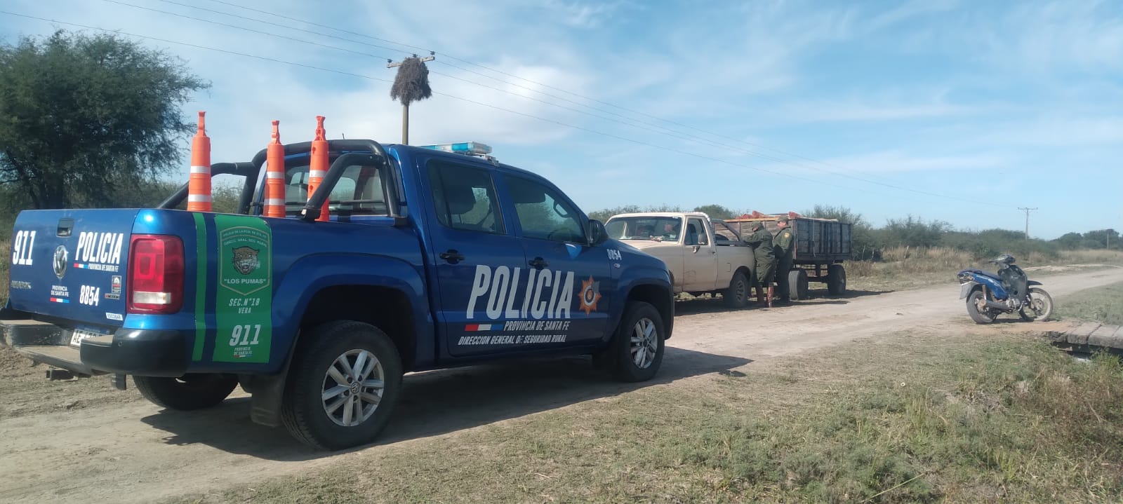 PARTE DE PRENSA: DIRECCION GENERAL DE SEGURIDAD RURAL “LOS PUMAS”
