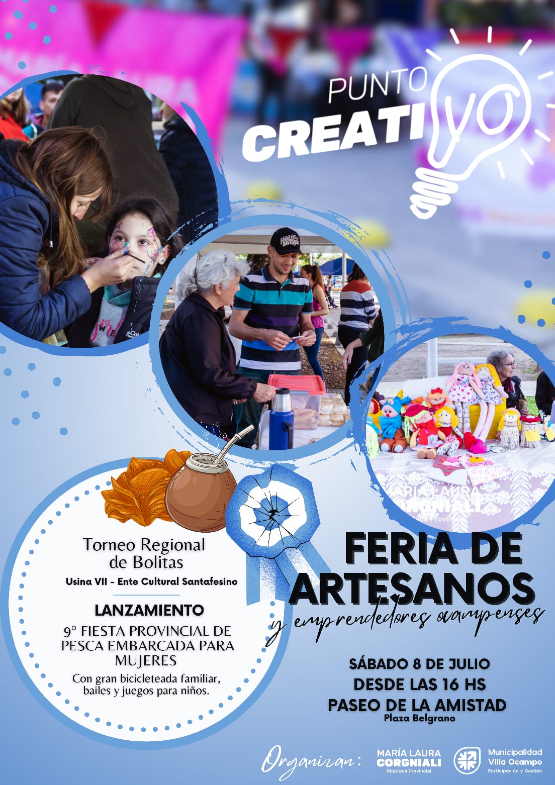 Se viene otro Punto CreatiVO en Plaza Belgrano