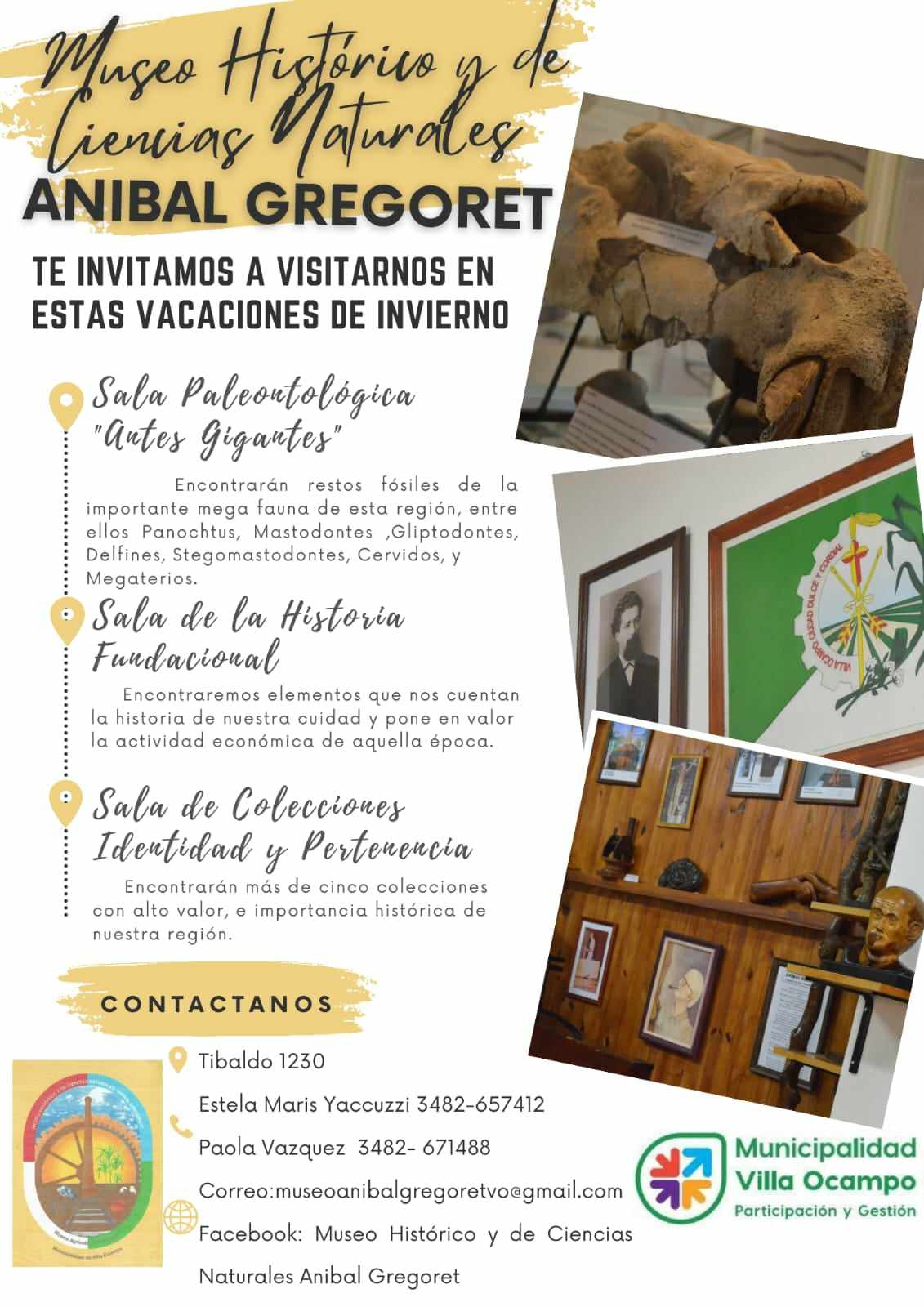 Villa Ocampo: HORARIO ESPECIAL DEL MUSEO DURANTE LAS VACACIONES DE INVIERNO