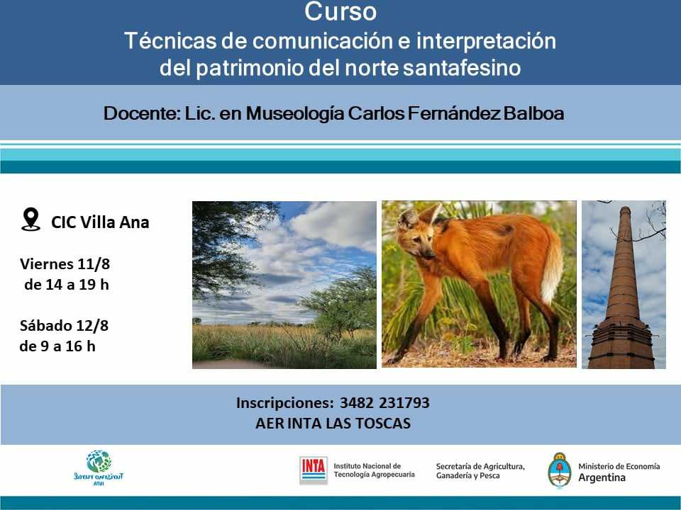 TÉCNICAS DE COMUNICACIÓN E INTERPRETACIÓN DEL PATRIMONIO DEL NORTE SANTAFESINO